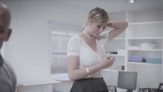 Well, what CAN u do truly, when your colleague throws his cup of coffee all over your bazookas? U'd must get changed, at that guy office for sure!