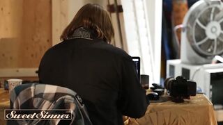 ADULTMOBILE - LOVELY SINNER - Molly Manson, Evan Stone - Office Conflicts Scene three