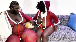 Trio With SSBBW Mrs. Claus & Santa Claus (Full Episode On Membership)