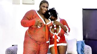 Trio With SSBBW Mrs. Claus & Santa Claus (Full Episode On Membership)