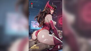 Marvel Rivals - Scarlet Witch Bred by Old Chap