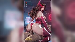 Marvel Rivals - Scarlet Witch Bred by Old Chap