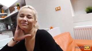 HUNT4K. Amateur colleen was hungry for vehement sex and cash