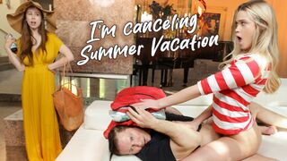 Stepdaughter Yells With Stepdaddy's Jock Inside Her Another time And Once more - TeamSkeet