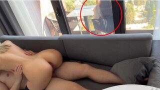 I called a prostitute for my spouse and smoked on the balcony whilst they banged