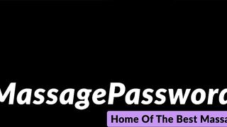 Amazing lesbian babes tongue fucking after hot massage