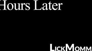 Stepmother disciplining lesbian teen pussy with tongue