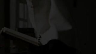 Lesbian nun masturbating and fingering 
