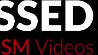 Bondage babe toyed into submission by dyke domina