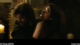 Celeb Actress Sarah Gadon & Malin Buska Naked Romantic Movie