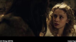 Celeb Actress Sarah Gadon & Malin Buska Naked Romantic Movie