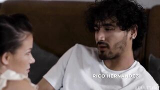Stepmommy's Hunk - Virgin Rico Hernandez & Girlfriend Alison Rey Ask Sex Advice to Stepmom Silvia Saige
