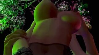 CG giant Breasts Riding