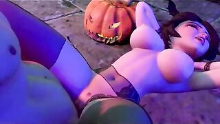 CG giant Breasts Riding