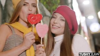 Tushyraw Euro Gals Get Their Constricted Assholes Stretched