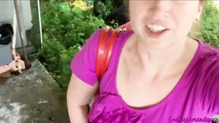 Sexy Amanda Pissing & Teasing U in Public Restrooms