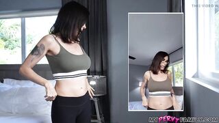 Mypervyfamily - Slutty mother I'd like to fuck Uses Stepson's Rigid Schlong to Cum - Shay Sights