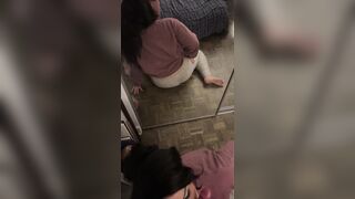 No Hands Oral-job with Swallowing Cum in Throat and Post Climax Sucking!