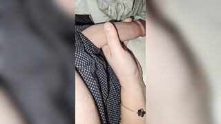 Pizza step son getting a tugjob from step mama hand