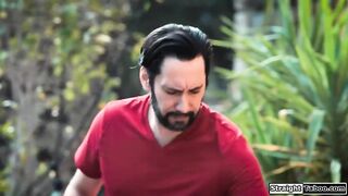 Female lalin girl hobo Victoria Voxxx impregnated herself from a used fuck-rubber and confronts the stud.If that guy bangs her this chab will not ever hear from her afresh