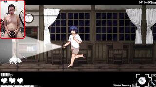 A ghost pianist gal uses my wang to permeate her butt and.. (Houkago no Onigokko Gameplay5)