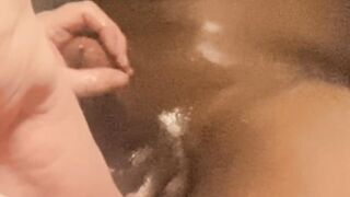Breasty Gilf likes holding BBC in her hand. Interracial tantra