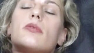 Breasty German mother I'd like to fuck Got Banged by Toy in Lesbo Session