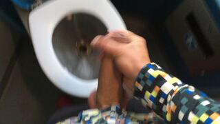 Stroke at a teach water closet