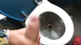 Stroke at a teach water closet