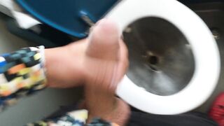 Stroke at a teach water closet