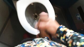 Stroke at a teach water closet