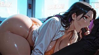 ATKINS HEAVEN - Arcade Attraction: Beautiful mother I'd like to fuck Sucks Huge Ebony Knob in the Game Room