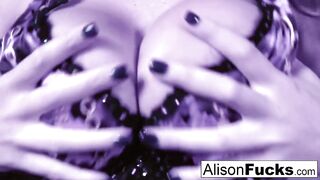 Breasty Alison gets banged hard