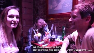 Czech Foursome at the Bar (Czech Streets)