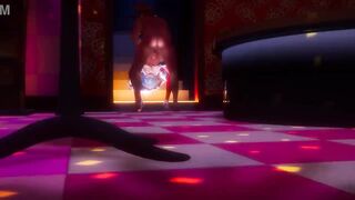 CG Manga Iwara - Having sex with Aqua sama in Love Hotel (Unity)