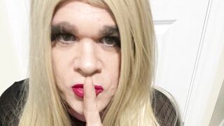 Crossdressing trans compilation of horny outfits and being a floozy Crossdresser
