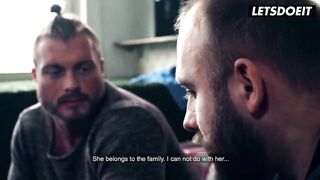 Beauty Wicky Gets Her Taut Snatch Screwed Hard by 2 Hard Dongs - LETSDOEIT