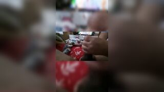 Step sister gave me a smack of her warm and bald cunt