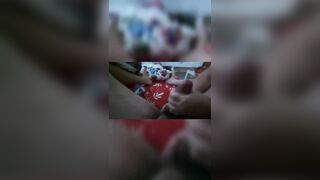 Step sister gave me a smack of her warm and bald cunt