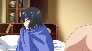 1st Love two - Breasty teen's soaked snatch gets red from 1st time romantic comics bang