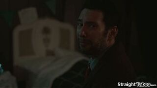 At midnight the Krampus visits me afresh to claim her prize.Tommy needs to distract the monstrosity untill morning and seduces her.This guy screws the monster