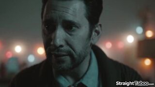 At midnight the Krampus visits me afresh to claim her prize.Tommy needs to distract the monstrosity untill morning and seduces her.This guy screws the monster