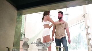 Hot Angel Seduces Her Helpful Neighbour During the time that Giving Him Private Massage