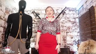 Anal serf! Take off your raiment! Get on your knees! Show me your sexy little anal opening! Wow, how sexy it's! I wanna shove smth fantastic into your gap! Come on, bow over, let me screw u.