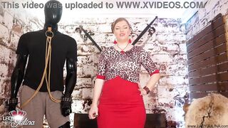 Anal serf! Take off your raiment! Get on your knees! Show me your sexy little anal opening! Wow, how sexy it's! I wanna shove smth fantastic into your gap! Come on, bow over, let me screw u.