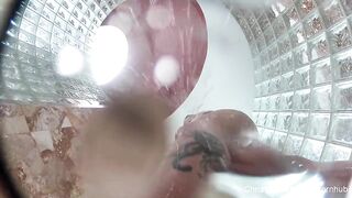 Christy Mack Shower Masturbation