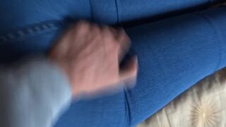 The large butt of a 58-year-old Latin mother, this babe shows it off in jeans, pants and nude