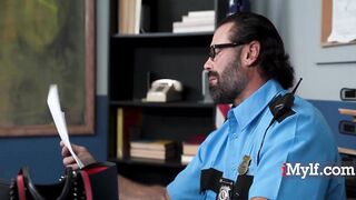 mother I'd like to fuck Caught Stealing By The Disappointed Officer