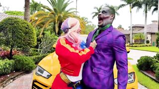 The Joker Unloading In Harley Quinn! Astounding Sexy Sex With Jason Luv And Kali Roses