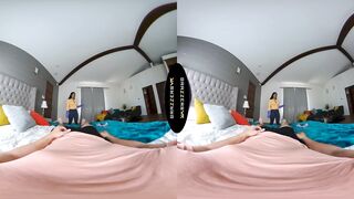 BRAZZERS VR - Girl Youngs Deepthroats Your Hard Shlong After U Shoot Your Large Load On Her Face